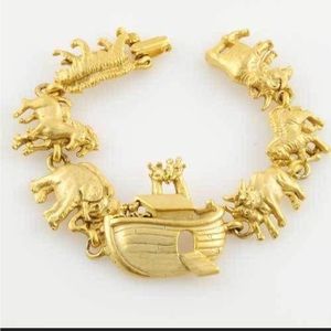 Vintage A.J.C gold Noah’s Arc Bracelet